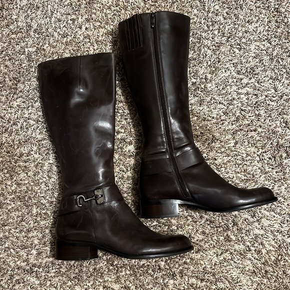 Via Spiga Brown Boots SZ 8 - Picture 4 of 12
